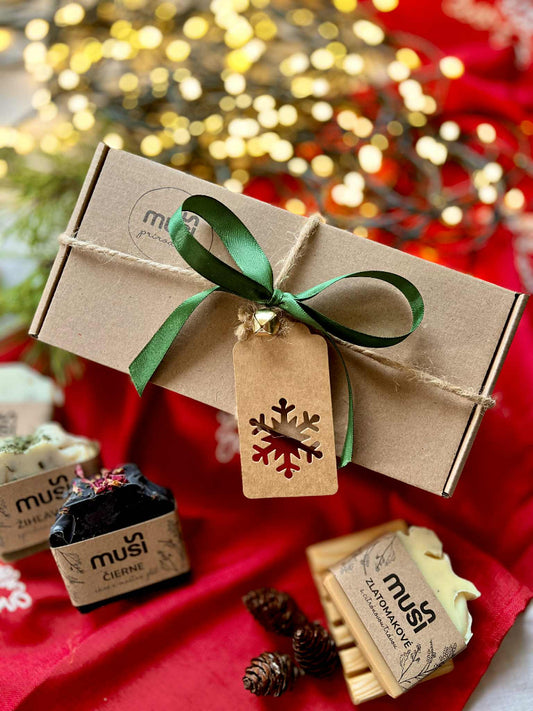 Levanduláska & drevená mydelnička