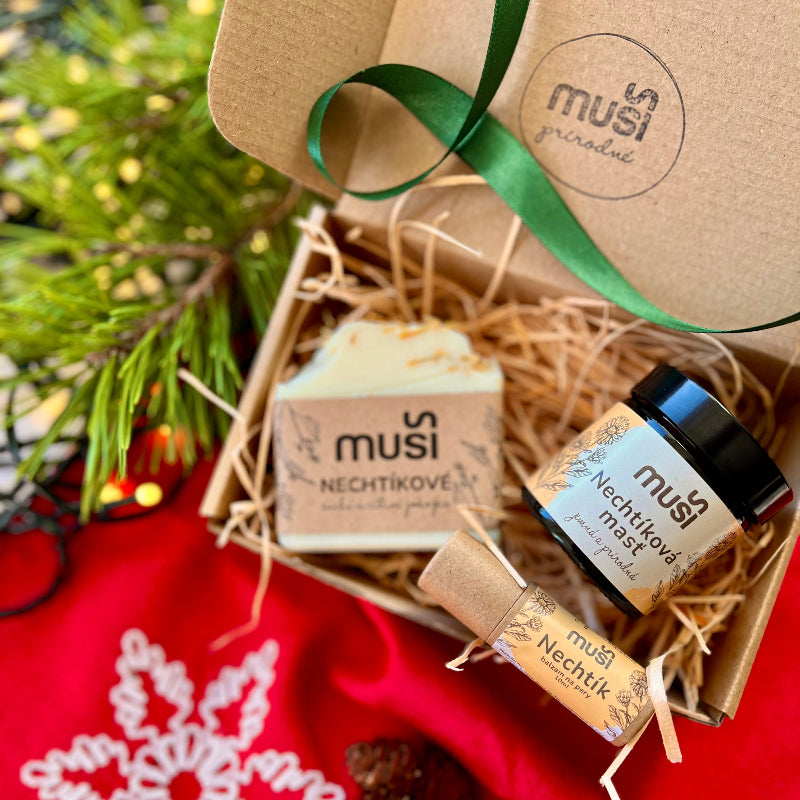 Nechtíkové mydlo, Nechtík balzam na pery & Nechtíková masť