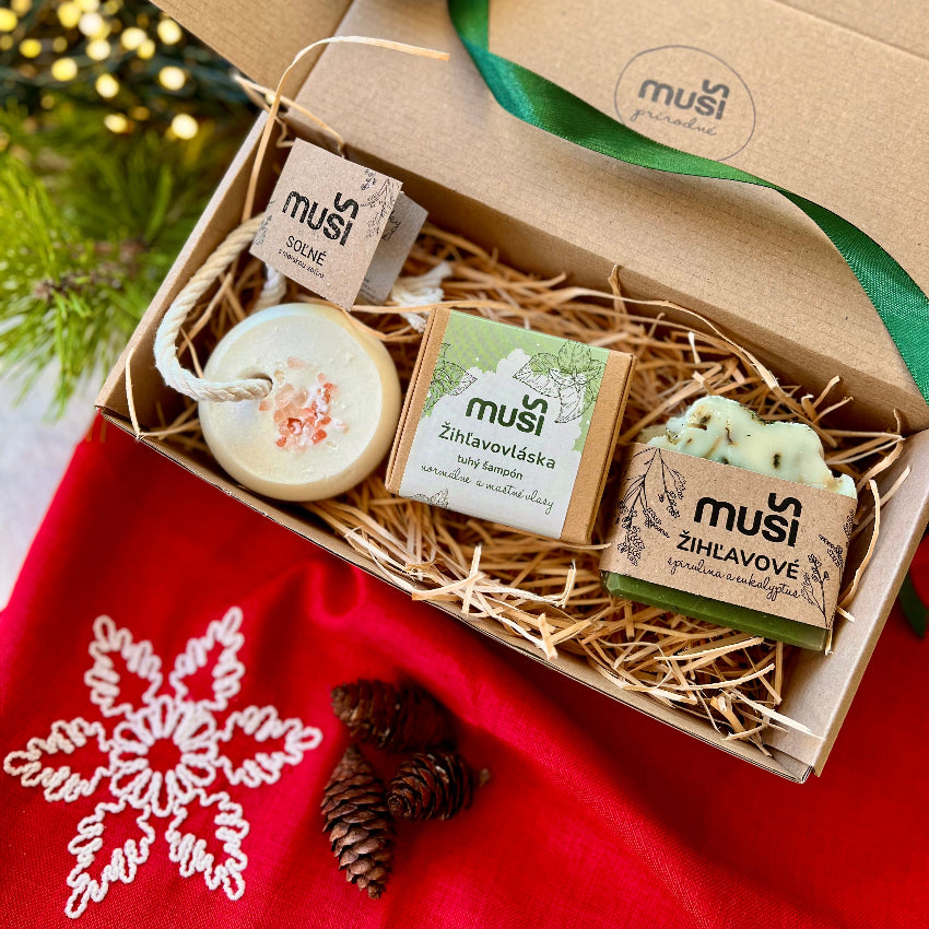 prírodné mydlá a prírodný šampón