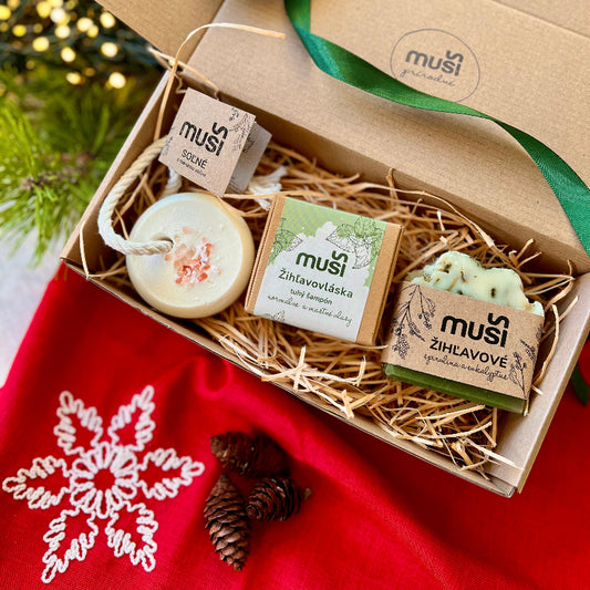 prírodné mydlá a prírodný šampón